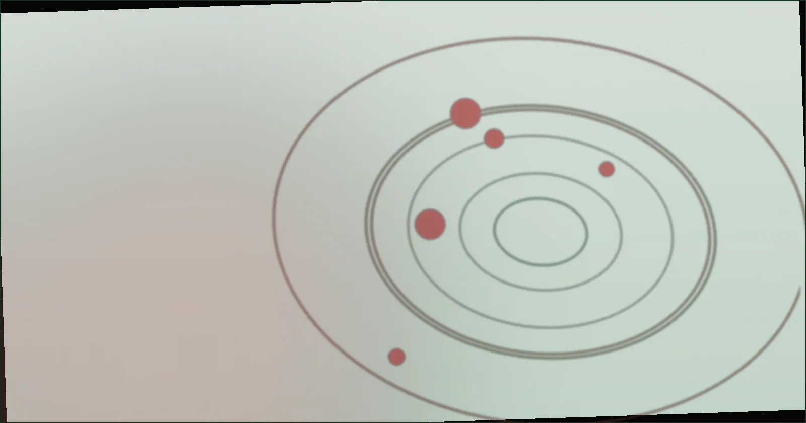 Deep green orbit pattern suggesting a delivery cycle running on schedule